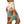 Bright Geometrical Triangular Pattern Women’s Mini Skirt - Skirts