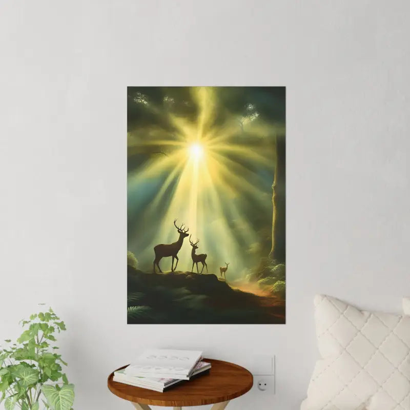 Wall Decals - Bright Rays Glow | Dipaliz - 24’’ x 36’’ - Home Decor