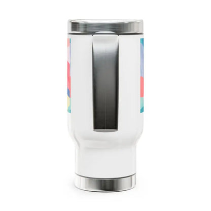 Sip in Style: Bright Pastel Stainless Steel Travel Mug - 14oz