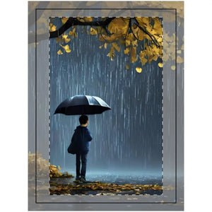 Wood Topped Wall Tapestries - Bright Vibrant Decor - Dipaliz - 26’’ × 36’’ - Decorative