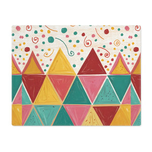 Vibrant Bright Triangular Dining – Cotton - Dipaliz - Placemats