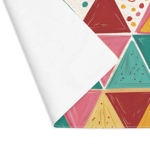 Vibrant Bright Triangular Dining – Cotton - Dipaliz - Placemats