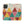Bright Triangular Pattern Flip Case - Premium Faux Vegan - Dipaliz - Mobile Phone Cases