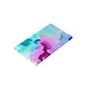 Rainbow Watercolors Post it Note Vibrant Creative Style - Dipaliz - 10’’ x 6’’ / White - Sticky Notes