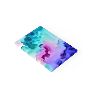 Rainbow Watercolors Post it Note Vibrant Creative Style - Dipaliz - 4’’ x 6’’ / White - Sticky Notes