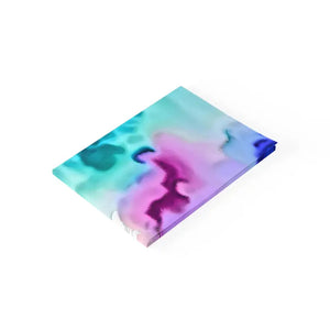 Rainbow Watercolors Post it Note Vibrant Creative Style - Dipaliz - 8’’ x 6’’ / White - Sticky Notes