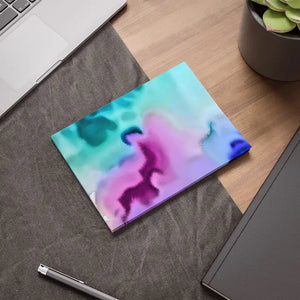 Rainbow Watercolors Post it Note Vibrant Creative Style - Dipaliz - Sticky Notes