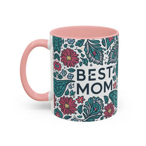 Colorful Accent Coffee Mug - Vibrant Morning Energy - Dipaliz - Mugs