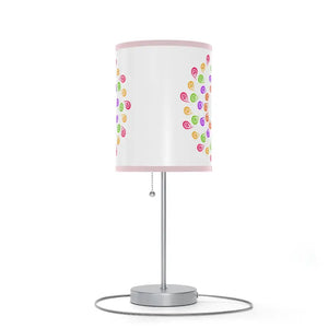 Home Decor - Lamp on a Stand Colorful Abstract Pattern Modern Design - Dipaliz