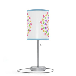 Home Decor - Lamp on a Stand Colorful Abstract Pattern Modern Design - Dipaliz