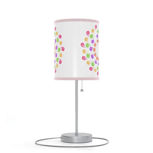 Home Decor - Lamp on a Stand Colorful Abstract Pattern Modern Design - Dipaliz