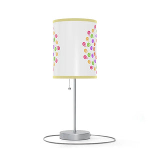 Home Decor - Lamp on a Stand Colorful Abstract Pattern Modern Design - Dipaliz