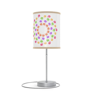 Home Decor - Lamp on a Stand Colorful Abstract Pattern Modern Design - Dipaliz