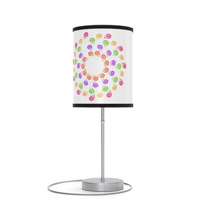 Home Decor - Lamp on a Stand Colorful Abstract Pattern Modern Design - Dipaliz