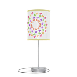 Home Decor - Lamp on a Stand Colorful Abstract Pattern Modern Design - Dipaliz