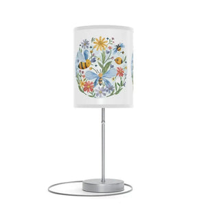 Spring Season Lamp Stand Us|ca Plug Stylish Room Decor by Dipaliz - White / Silver / one Size - Lamps