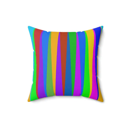 Vibrant Striped Throw Pillows for Stylish Comfort - 16’’ × Home Decor