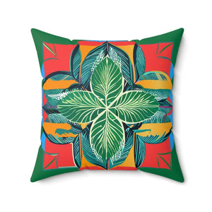 Colorful Mandal Pattern Polyester Throw Pillow - Dipaliz - 20’’ × - Pillows