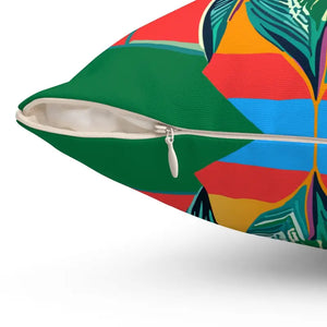 Colorful Mandal Pattern Polyester Throw Pillow - Dipaliz - Pillows