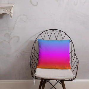 Colorful Petals Throw Pillow - Vibrant Home Decor - Dipaliz - Pillows