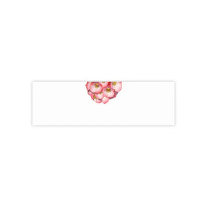 Post It® Note Pads - Vivid Red Flowers Design - Dipaliz - 10’’ x 3’’ / White - Sticky Notes