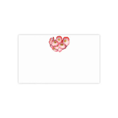 Blossom your Notes with Red Flowers Post-it® Pads - 10’’ x 6’’ / White Paper Products