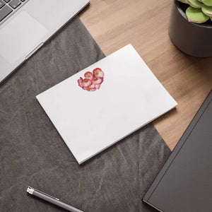 Post It® Note Pads - Vivid Red Flowers Design - Dipaliz - Sticky Notes