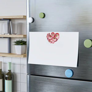 Post It® Note Pads - Vivid Red Flowers Design - Dipaliz - Sticky Notes