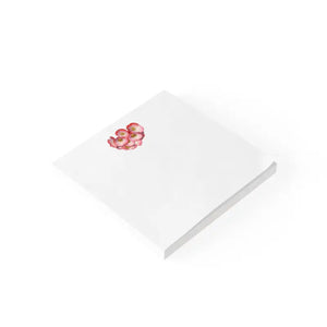 Post It® Note Pads - Vivid Red Flowers Design - Dipaliz - Sticky Notes