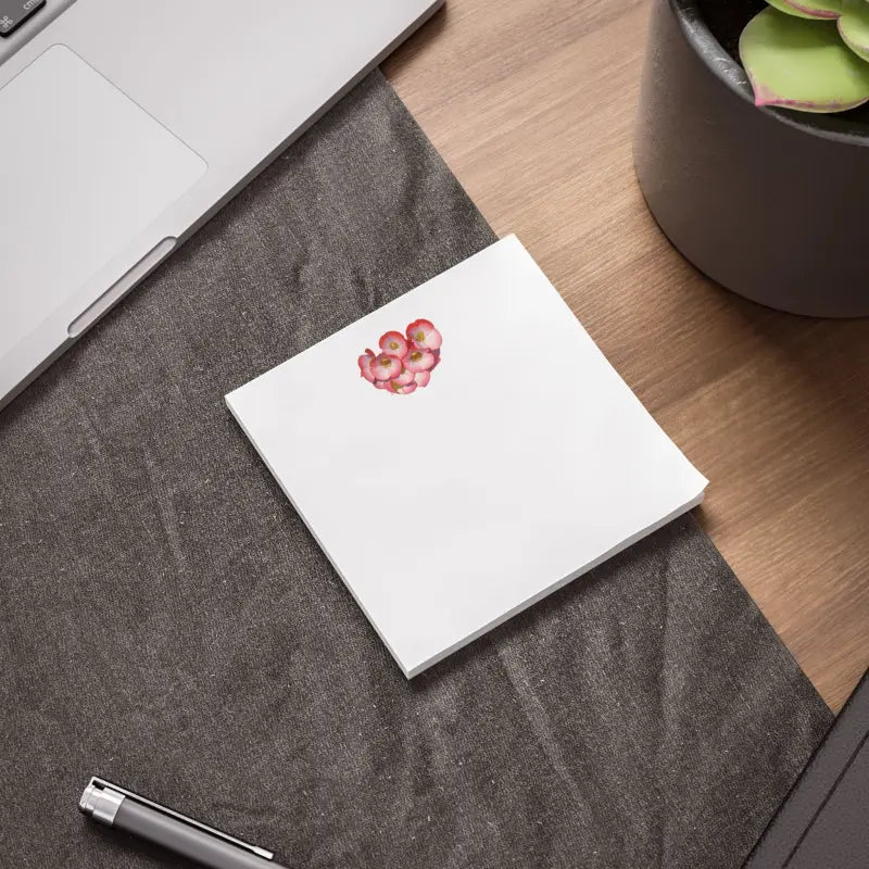 Blossom your Notes with Red Flowers Post-it® Pads - Paper Products