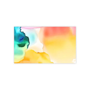 Post It® Note Pads Rainbow Watercolors Vibrant Desk Set - Dipaliz - 10’’ x 6’’ / White - Sticky Notes