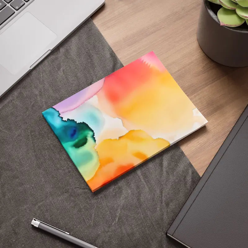 Transform Tasks with Rainbow Watercolor Post-it® Fun - Paper Products