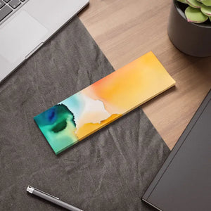 Post It® Note Pads Rainbow Watercolors Vibrant Desk Set - Dipaliz - Sticky Notes