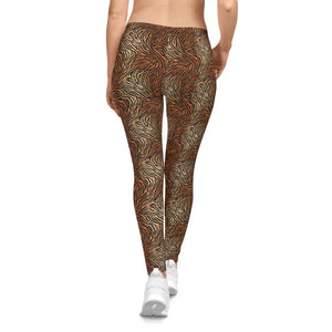 Tiger Stripe Leggings - Wild Spirit Activewear - Dipaliz