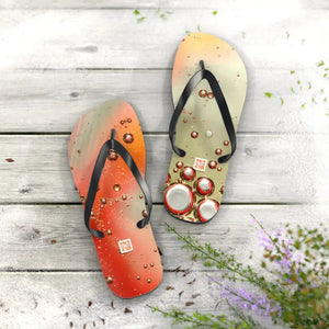 Unisex Flip Flops Beach Style Summer Vibes - Dipaliz - Xl / Black Sole - Slippers