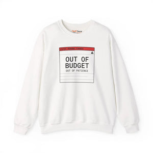 Satirical Budget Crewneck Sweatshirt - Receipt Style - Dipaliz - Sweatshirts - s