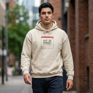 Minimalist Budget Receipt Hoodie - Heavy Cotton - Dipaliz - s / Sand