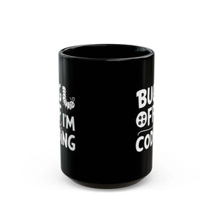 Sleek Coding Black Mug - Ceramic Developer Cup - Dipaliz - Mugs