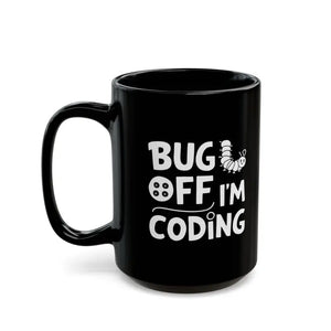Coding Black Mug - Ceramic Developer Coffee Cup - Dipaliz - Mugs