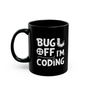 Coding Black Mug - Ceramic Developer Coffee Cup - Dipaliz - Mugs