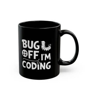Coding Black Mug - Ceramic Developer Coffee Cup - Dipaliz - Mugs
