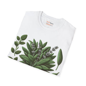Sage Herb Softstyle Tee - Eco-friendly Cotton - Dipaliz - T-shirts - s