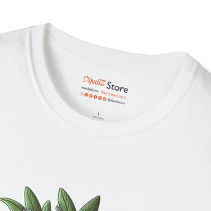 Sage Herb Softstyle Tee - Eco-friendly Cotton - Dipaliz - T-shirts - s