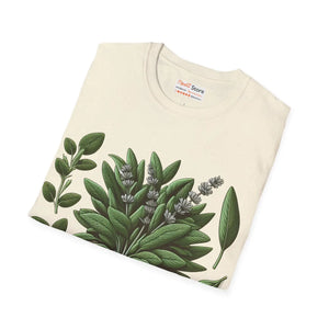 Sage Herb Softstyle Tee - Eco-friendly Cotton - Dipaliz - T-shirts - s