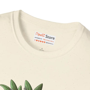 Sage Herb Softstyle Tee - Eco-friendly Cotton - Dipaliz - T-shirts - s