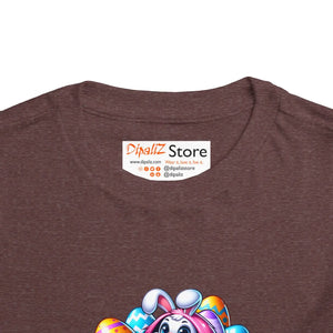 Adorable Bunny Cotton Tee - Easter Kids Shirt - Dipaliz - T-shirts