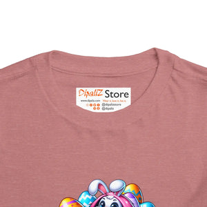 Adorable Bunny Cotton Tee - Easter Kids Shirt - Dipaliz - T-shirts