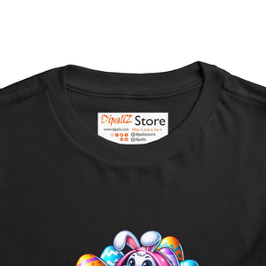 Adorable Bunny Cotton Tee - Easter Kids Shirt - Dipaliz - T-shirts