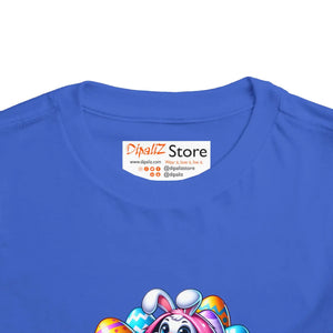 Adorable Bunny Cotton Tee - Easter Kids Shirt - Dipaliz - T-shirts