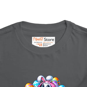 Adorable Bunny Cotton Tee - Easter Kids Shirt - Dipaliz - T-shirts
